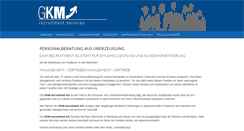 Desktop Screenshot of gkm-recruitment.com
